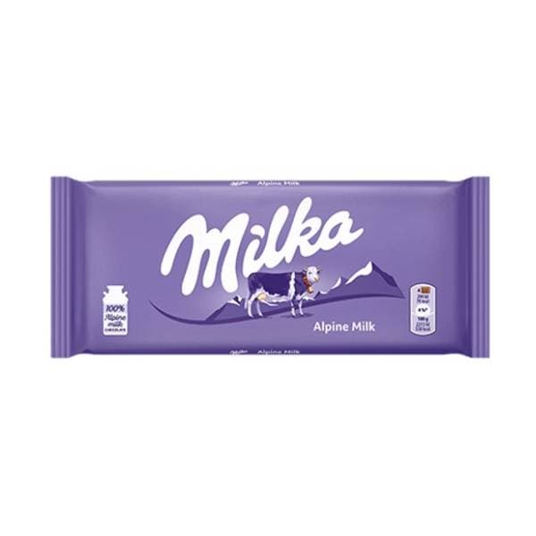 Čokolada MILKA alpine milk 80g 0