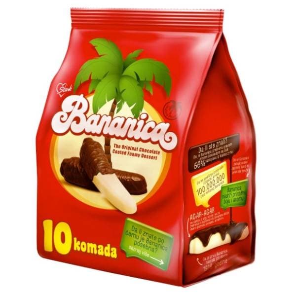 Čokoladica ŠTARK Bananica 250g  0