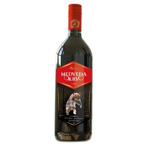 Crno vino RUBIN Medveđa krv 1l 0