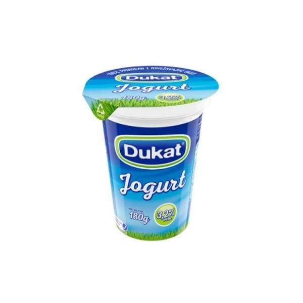 Jogurt DUKAT 3,2%mm 180g 0