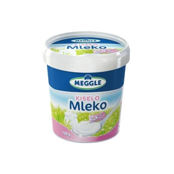 Kiselo mleko MEGGLE 2,8%mm 700g 0