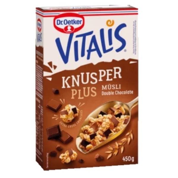 Musli Vitalis Double Chocolate 450g 0