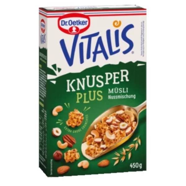 Musli Vitalis Nuss-mischung 450g 0