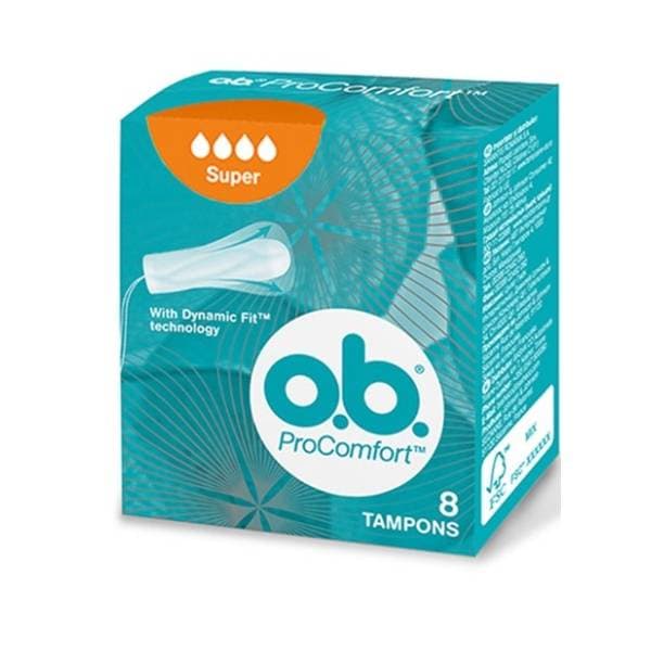 O.B. Pro comfort Super 8kom 0