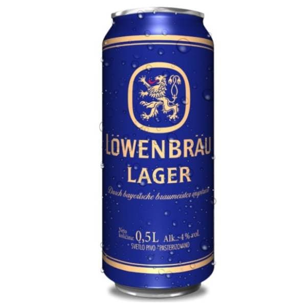 Pivo LOWENBRAU limenka 0,5l 0