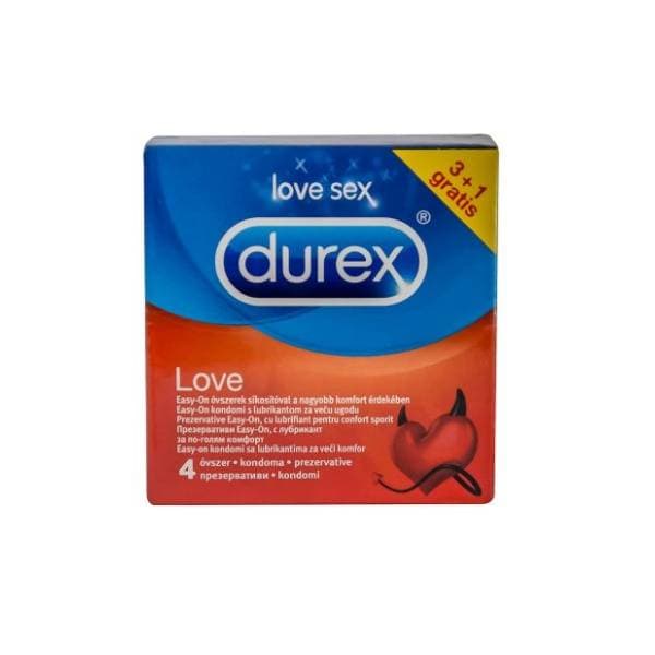 Prezervativ DUREX Love 4kom 0