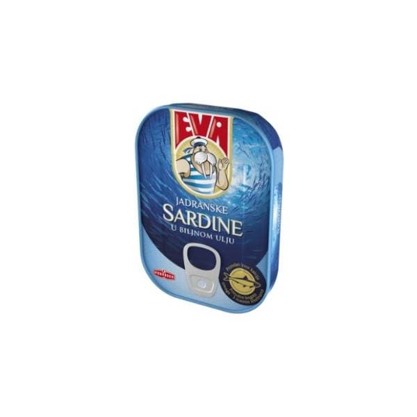 Sardine EVA u biljnom ulju 115g 0