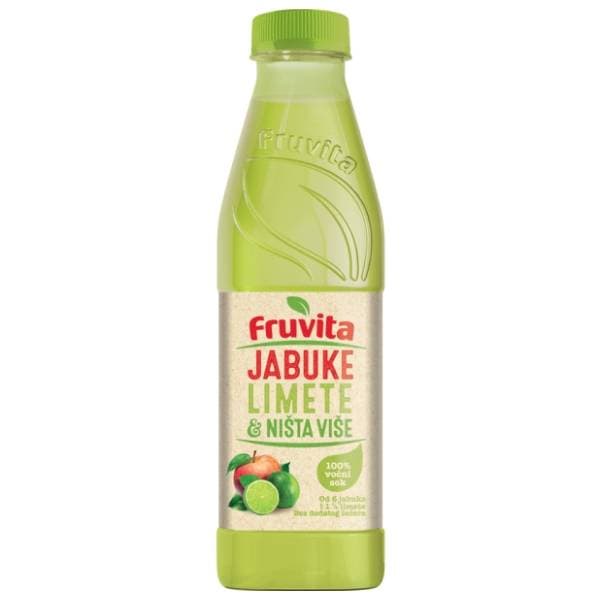 Voćni sok FRUVITA Premium jabuka limeta 750ml 0