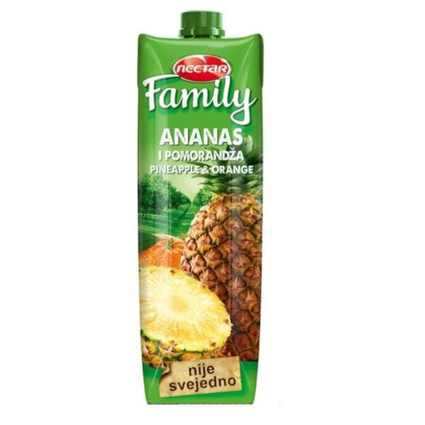 Voćni sok NECTAR Family ananas 1l 0