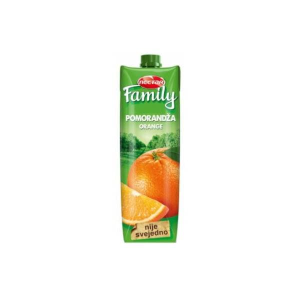 Voćni sok NECTAR Family pomorandža 1l 0