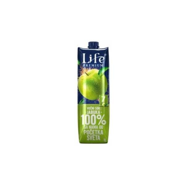 Voćni sok NECTAR Life jabuka 100% 1l 0