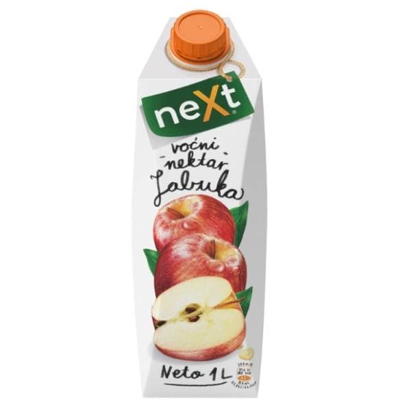 Voćni sok NEXT Classic jabuka 1l 0