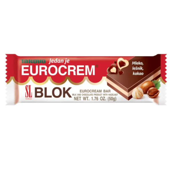 Čokolada SWISSLION Eurocrem blok 50g 0