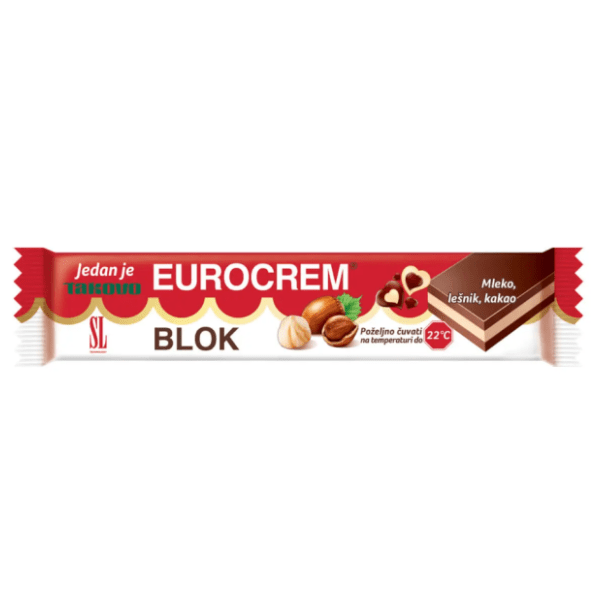 Čokoladica SWISSLION Eurocrem blok 20g 0