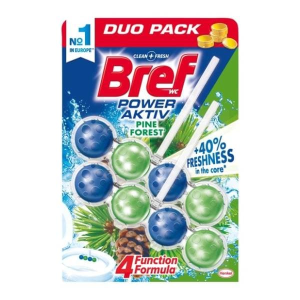 WC osveživač BREF kuglice pine freshness duo 0