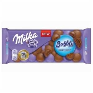 Čokolada Milka Bubbly milk 90g