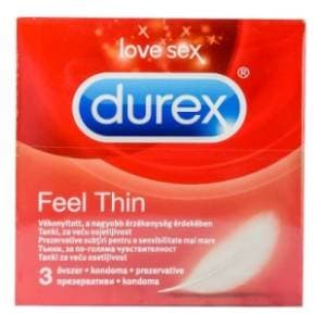 Prezervativ DUREX Feel thin 3kom