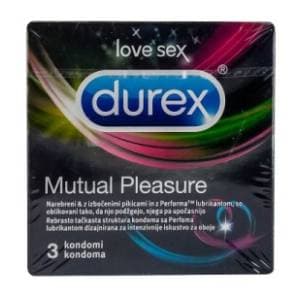 Prezervativ DUREX Mutual pleasure 3kom