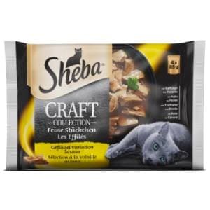 SHEBA Craft izbor živine 4x85g