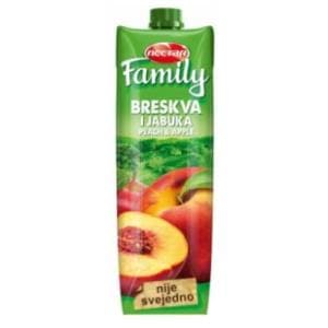 Voćni sok NECTAR Family breskva 1l