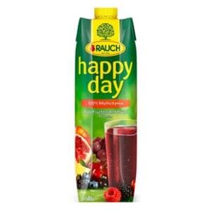 Voćni sok HAPPY DAY multivitamin 100% 1l