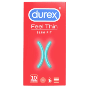 DUREX kondomi Feel thin slim fit 10kom