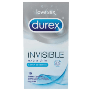 DUREX kondomi Invisible extra thin 10kom
