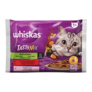 WHISKAS hrana za mačke Tasty mix 4x85g