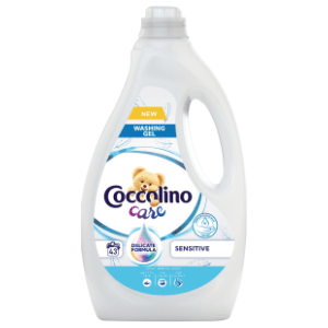 COCCOLINO Sensitive tečni deterdžent za veš 43 pranja 1,72l