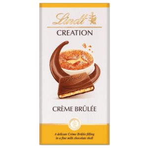 Čokolada LINDT Creation crem brulee 150g
