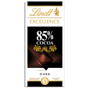 LINDT crna čokolada Excellence dark 85% cacao 100g