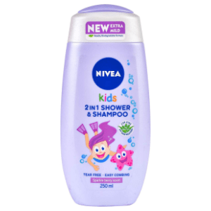 NIVEA Kids 2u1 gel za tuširanje i šampon 250ml