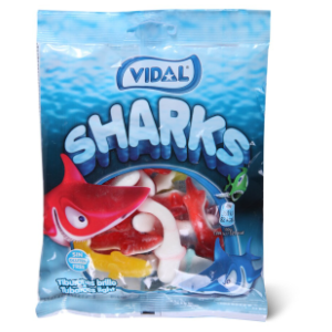 Gumene bombone VIDAL Sharks 100g