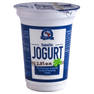 Jogurt MLEKARA ŠABAC 2,8%mm 180g