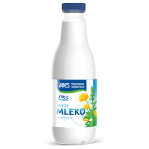 Sveže mleko MLEKARA SUBOTICA 2%mm 0,968l