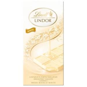 Čokolada bela LINDT Lindor 100g