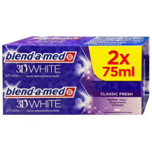 Pasta za zube BLEND-A-MED 3D white classic fresh 2x75ml
