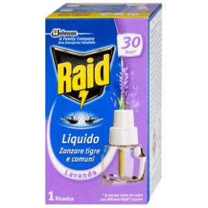 RAID dopuna za aparat protiv komaraca 30 noći lavanda 21ml