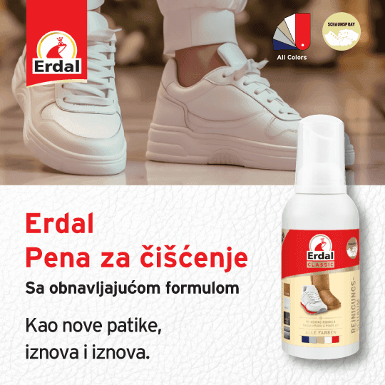 Erdal pena za čišćenje obuće, 150 ml