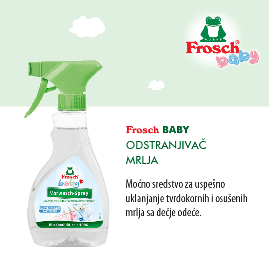 Frosch Baby odstranjivač fleka, 300 ml