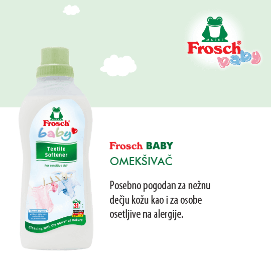 Frosch Baby omekšivač za veš, 750 ml