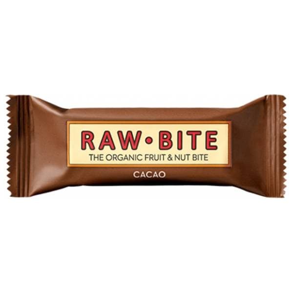 RAW BITE organska energetska čokoladica kakao 50g 0