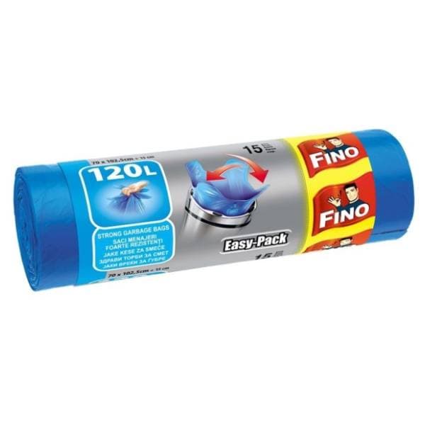FINO kese za smeće easy pack 120l 15kom 0