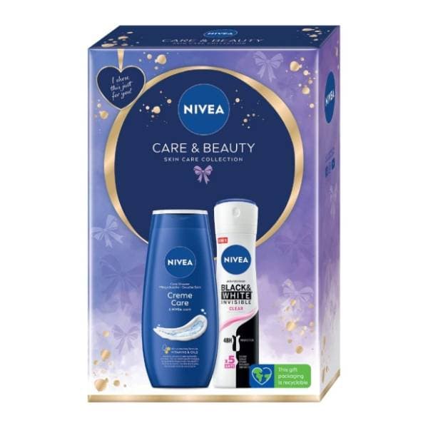 NIVEA set Care & beauty (gel za tuširanje i dezodorans) 0