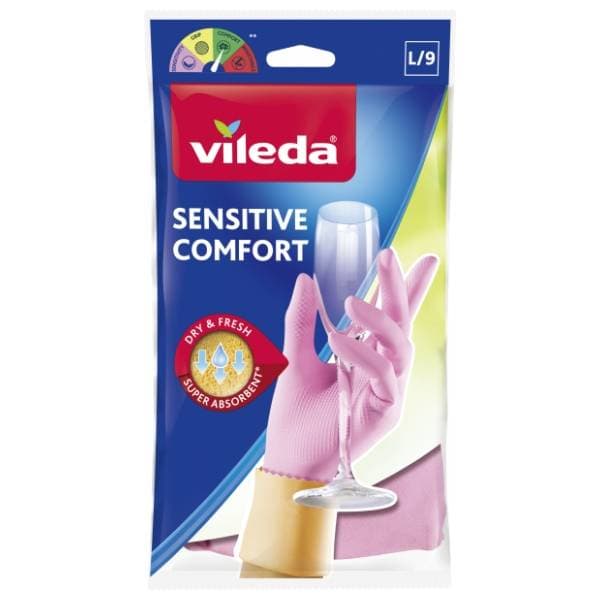 VILEDA rukavice sensitive L 0