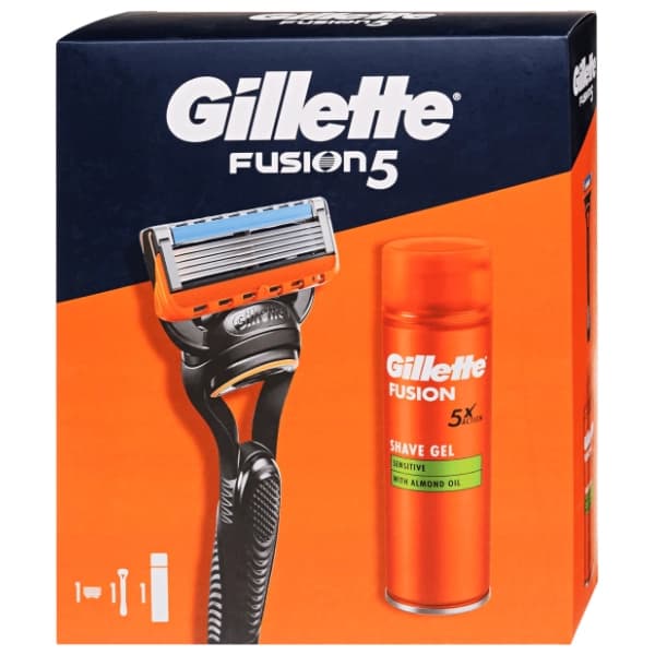 GILLETTE set Fusion5 (brijač i gel za brijanje) 0