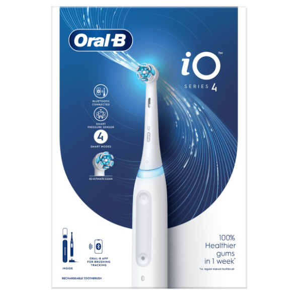 ORAL B iO Series 4 električna četkica za zube white 1kom 0