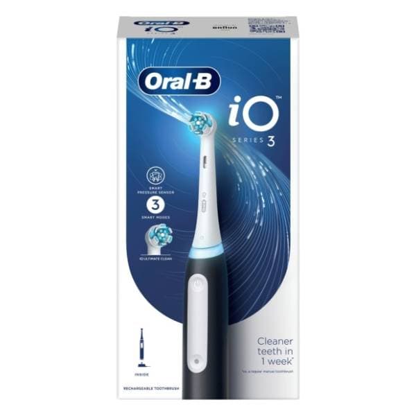 ORAL B iO3 Black električna četkica za zube 0