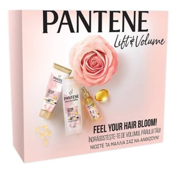 PANTENE set Purelift Rose (šampon, regenerator i ulje za kosu) 0