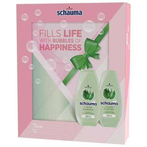 SCHAUMA set 7 herbs (šampon i regenerator) 0